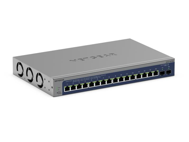 Netgear XS516TM 16-Port 10G/Multi-Gigabit Ethernet Smart Switch mit 2 10G SFP+ Netgear XS516TM 16-Port 10G/Multi-Gigabit Ethernet Smart Switch mit 2 10G SFP+
